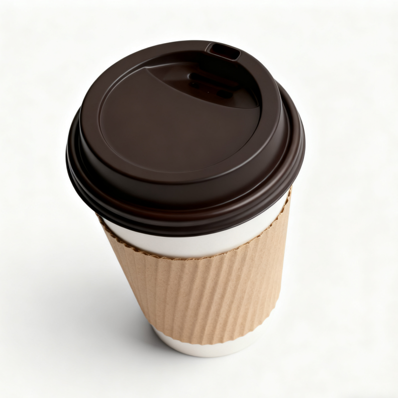 Disposable single and double wall coffee paper cup eco-friendly customized logo