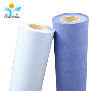 Anti Bacterial PP Spunbond Non Woven Fabric Hydrophilic Breathable For Medical