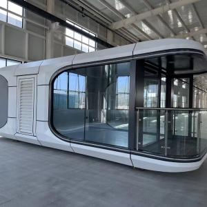 Quality Sandwich Panel Door Best Mobile House Modern Prefabricated House Luxury Modular Hotel Living Villa Space Capsule House for sale