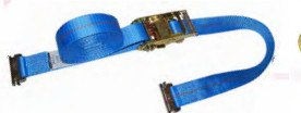 2 Inches Width Ratchet Tie Down Straps With Working Load Limit 833Lbs UV