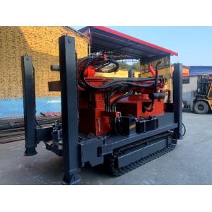 Fully Hydraulic 200m Drill Rig Machines With Crawler Chassis