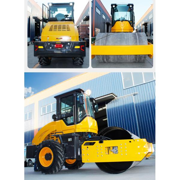 Made in China Mini 8 Ton Road Roller Single Drum Vibratory Compactor