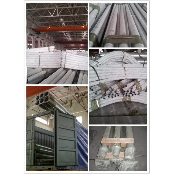 Hot Dip Galvanized 8M Double Arms Outdoor Street Lamp Post for Square Lighting