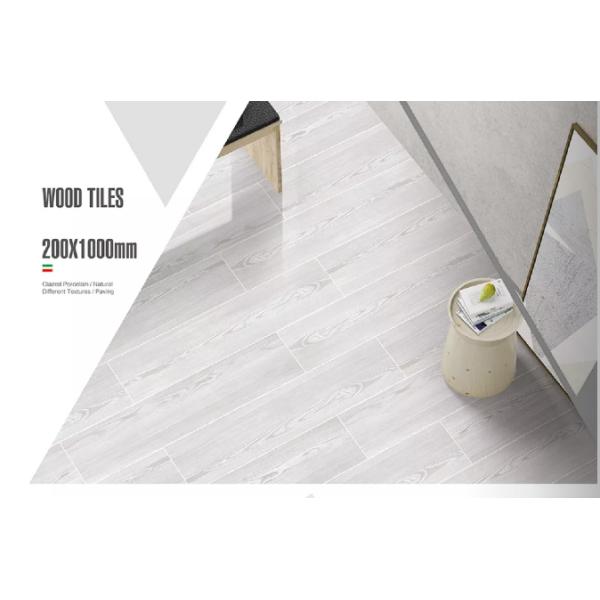 Professional Wood Effect Ceramic Tiles Matt Surface 200x1000MM Size