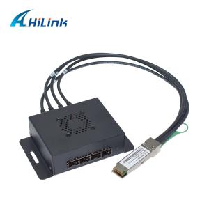 Direct Attach Copper 40G QSFP+ Extender 4x SFP+ 50cm Length