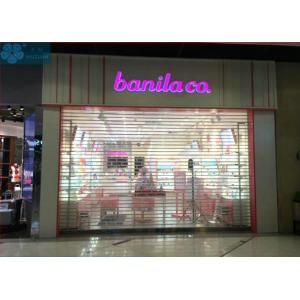 2000mm Height Clear Roller Shutters