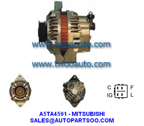 Buy A5TA4591 A5TA5491 - MITSUBISHI Alternator 12V 70A Alternadores at wholesale prices