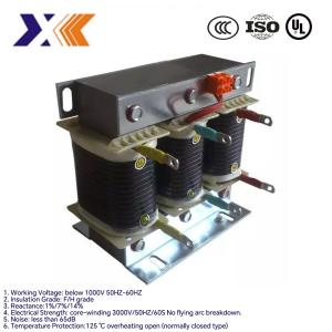 Home Appliance Filter Reactors 30kw 80A ROCL 1%-80/30 Three Phase AC Outlet
