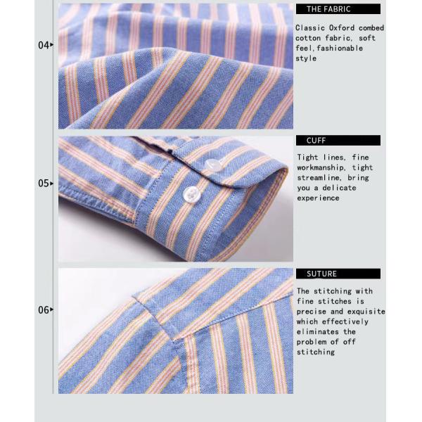 Embroidery Business Vintage Oxford 100% Cotton Working Silk Shirt Print Dress for Men