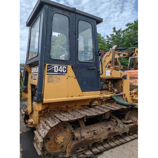 Used Caterpillar D4C Bulldozer for Building Material Shops and Earth-Moving Equipment