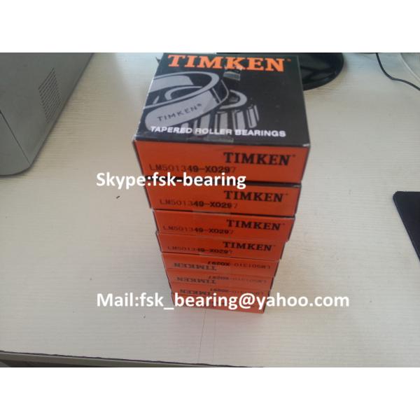 Gcr15 Chrome Steel Tapered Roller Bearing LM501349 / LM501310