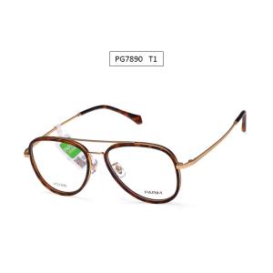 Men Women Lightweight Eye Frames , Casual Aviator Metal Optical Glasses Frames