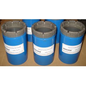 HQ NQ Surface Set Core Drill Bits , Diamond Cutting Drill Bits With Hard Matrix