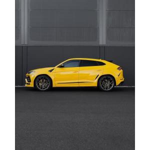 Yellow Lamborghini Urus Body Kit Carbon Fiber Front Lip Luxury Car Diffuser