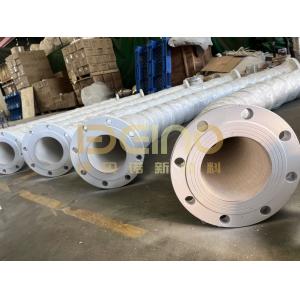 Industrial Wear Resistant Ceramic Pipe Bending Alumina Ceramic Lined Pipe