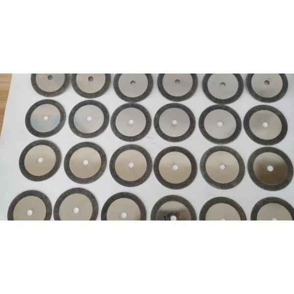 One Sided Coated Electroplated CBN Sharpening Wheels Disc For Cutting Steel