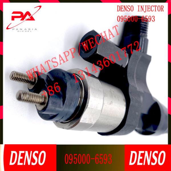 Electric Fuel Injector 095000-6593 For Hino J08e Engine 23670-E0010