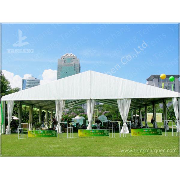 Outdoor German Style High Peak Tent Rentals Aluminum Frame For Audi Car Exhibition