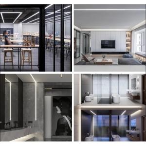 Led Profile Aluminium Extrusion Channel 6063 T5 Alloy Anodized PMMA