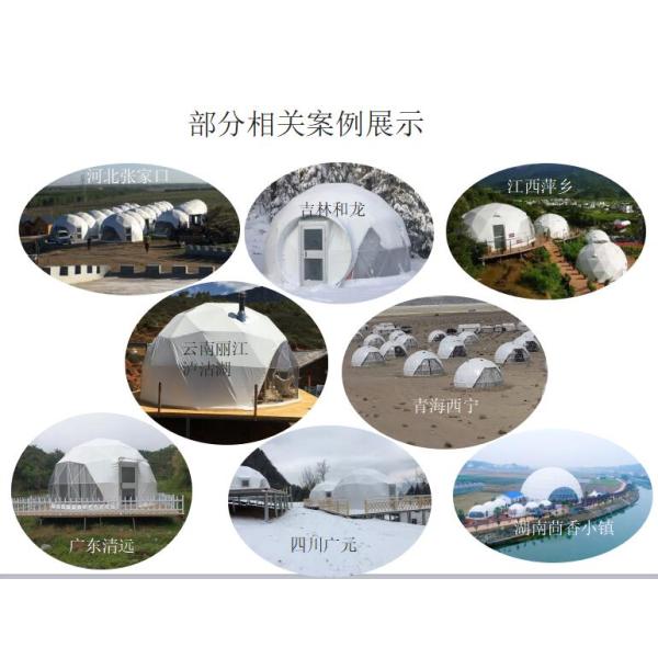 4M - 10M PVC Cover Metal Frame Garden Clear Geodesic Dome Tent For Sale Dome Party Tents