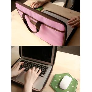 2012 lovely pink suede/EVA laptop case G2776