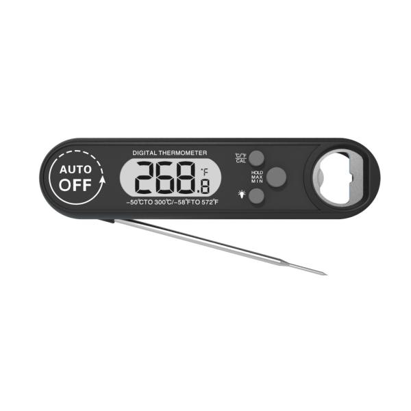 Buy Electronic Instant Read Digital Cooking Thermometer Oven Bbq Steak Big LCD Screen at wholesale prices