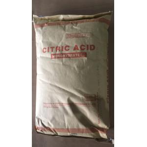 White 40mesh Organic Citric Acid Powder ISO14001 Certification