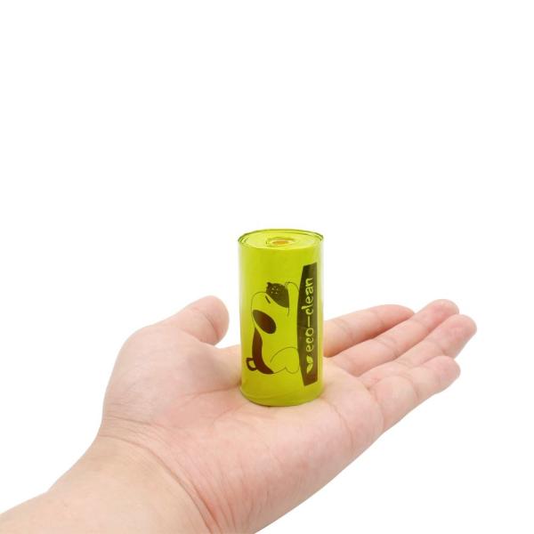 Buy Lightweight Flat Biodegradable Pet Waste Bags Custom Logo No Pollution at wholesale prices