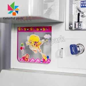 Mini Claw Crane Machine Plastic Material LCD Display CE Approved