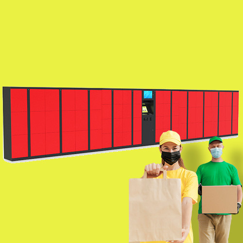 Buy Automatic Parcel Delivery Lockers Network Computerized Postal Express With CE FCC at wholesale prices