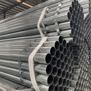 SGCC Welding Galvanized Tubing , Galvanized Round Pipe 30mm Thickness
