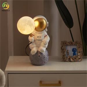 Resin + hardware H370 Children'S Room Moon Astronaut Rechargeable Sunset Bedside