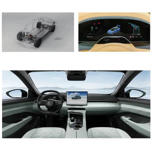 2024 4WD Pure Electric Vehicle Zeekr 001 with Powerful Battery and Long Range Choice