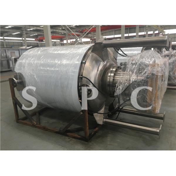 Multi Function Fruit Drink Steam Sterilization Equipment Low Temperature Roller