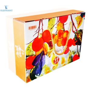 China Retcangular PDF Corrugated Shipping Boxes Fruit Printing on sale