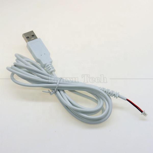 Custom Assembly USB A Male to JST 2pin 1.0mm 2.0mm 1.25mm Pitch SHR MX XH SH VH PH Connector Cable