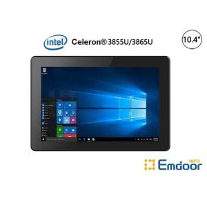 Industrial Fanless Embedded Panel PC Pro With 2 Lan Ports Intel 3855U / 3865U