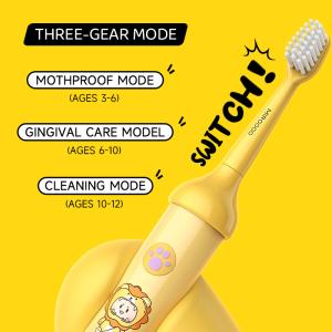 Waterproof Electric Toothbrush IPX7 Dupont Soft Brush Toothbrush