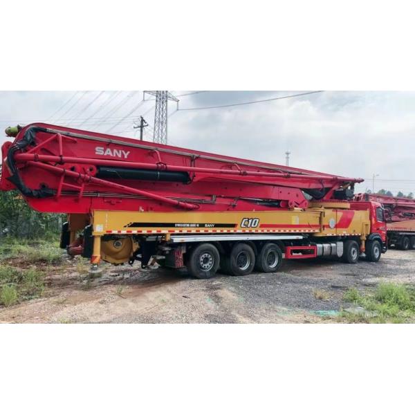 66m Mercedes Benz Used Concrete Pump Truck Truck Vibrating Amplitude 2.6mm and Spare Parts