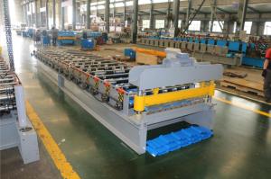 Quality Galvanized Roofing Tile Roll Forming Machine​ For Metal Roof Making Machine for sale