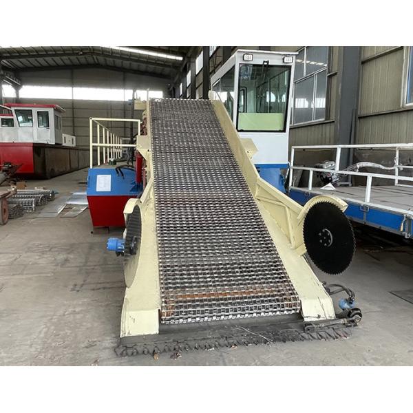 12 Cubic Capacity Lake Weed Cutter Machiner For River Waterweed Reed Harvester