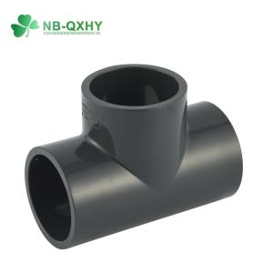 20mm to 400mm Pn16 High Pressure PVC Equal Tee Pipe Fittings for Customized