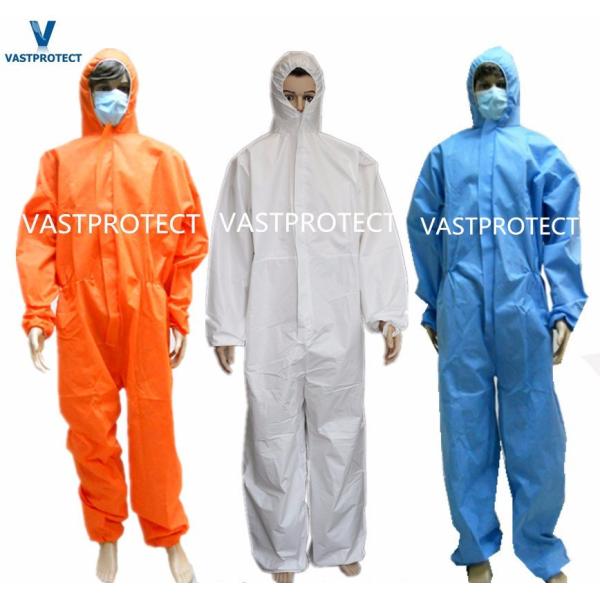 Type 5/6 Protective Clothing Overalls Printing Asbestos Removal Disposable