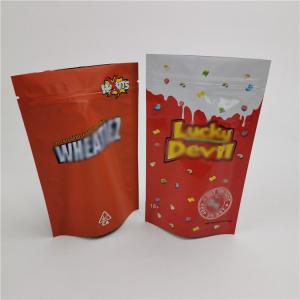 Cbd Candy Gummy Plastic Pouches Packaging Bags Recyclable With Window
