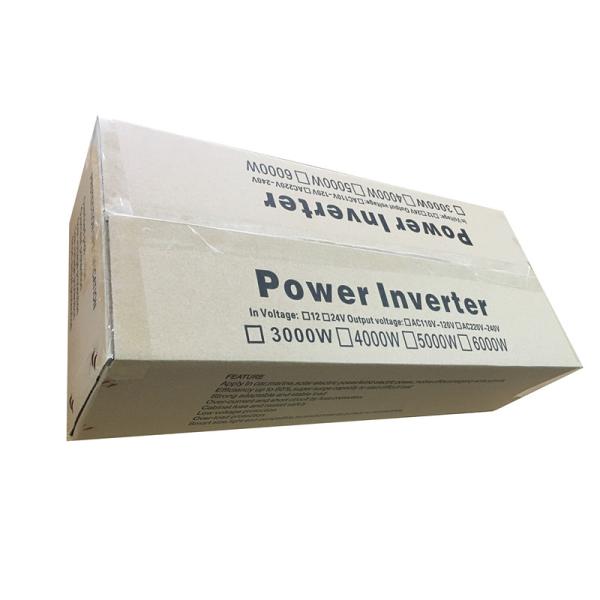 Solar inverter 4000 Modified Sine Wave Inverters 4000w With lead-acid cell 12 v 100 Ah solar power system home CE GW 8KG