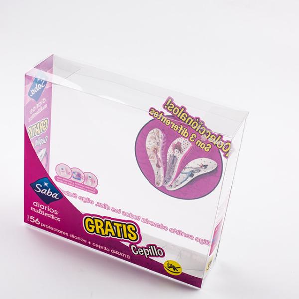 Buy PET PVC PP Rectangular Recyclable Plastic Cosmetic Boxes at wholesale prices