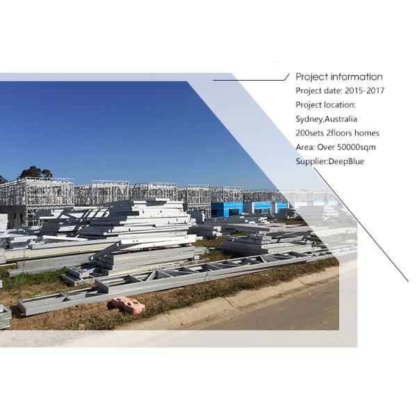 Light Gauge Steel Structure Prefab Bungalow