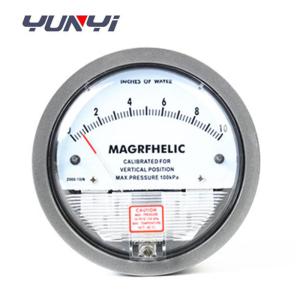 YUNYI Differential Manometer Pressure Meter 0-60Pa Differential Pressure Gauge