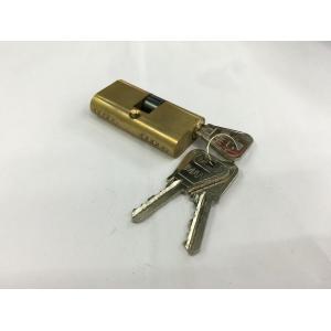 54mm Small Oval Shape Double Brass Cylinder Lock with 3 iron normal keys Surface