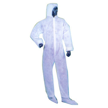 Buy Medical Biohazard Disposable Hazard Suit Full Body With Hood at wholesale prices